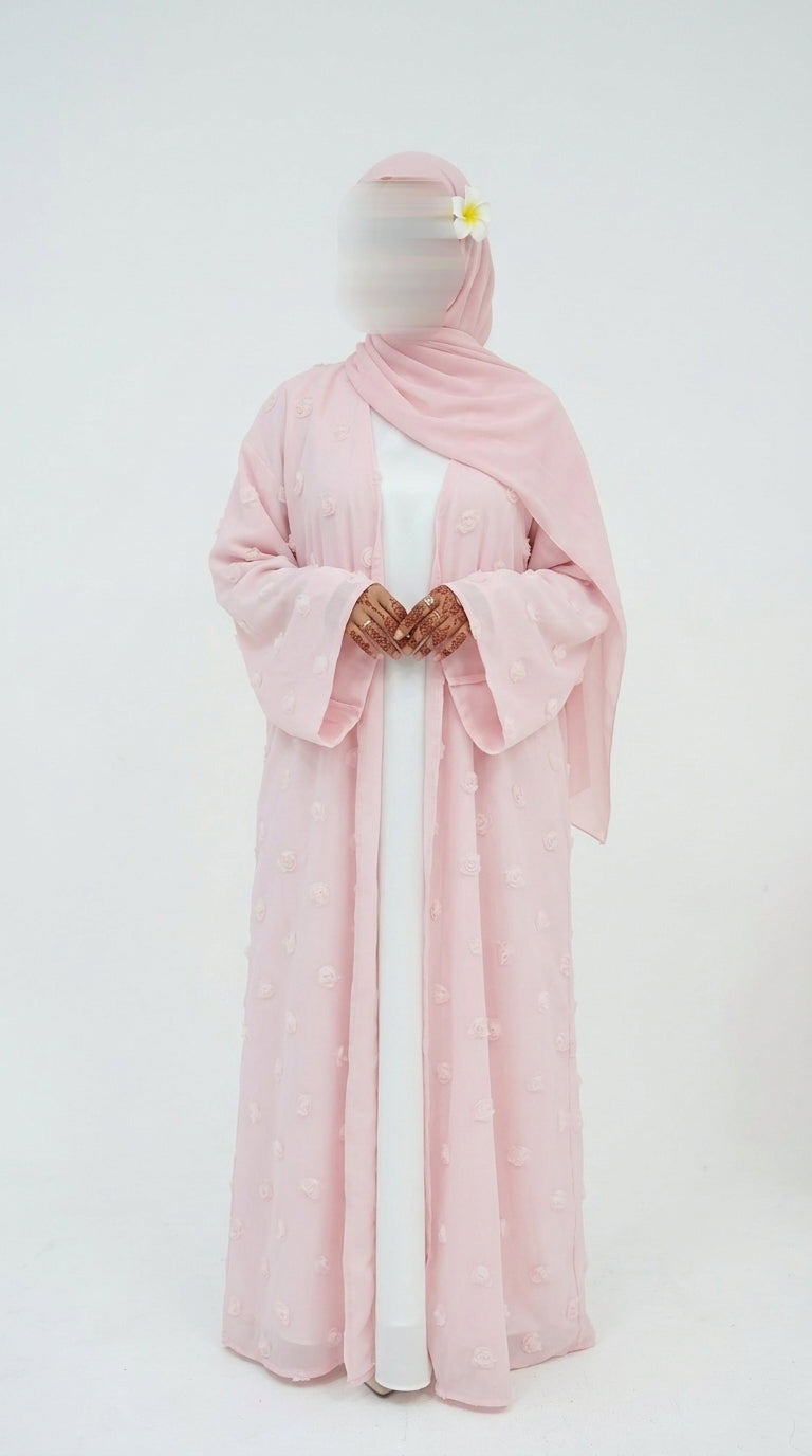 Sunday brunch - Pink abaya