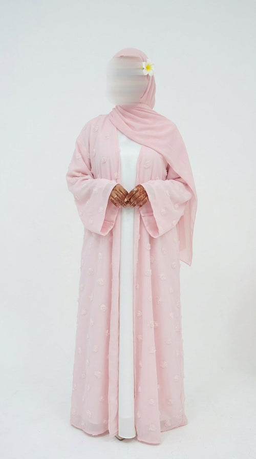 Sunday brunch - Pink abaya